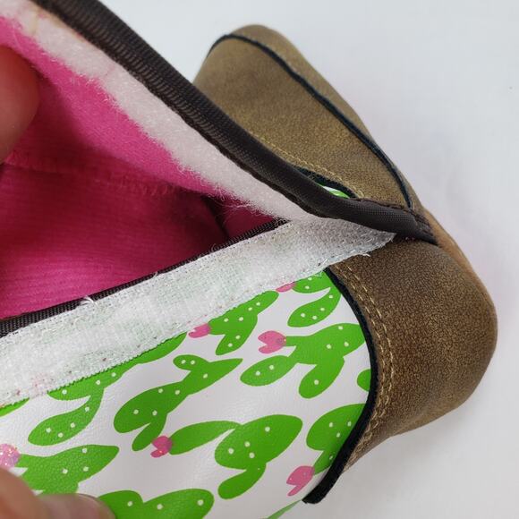 Ariat Lil Stompers Infant Baby Girls Cactus Western Cowboy Boots 81464-00 - Picture 9 of 11